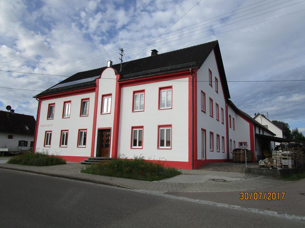 Ferienwohnung Rosa Obergessertshausen エクステリア 写真